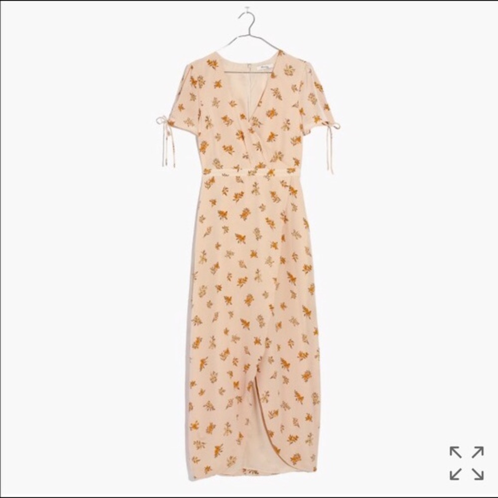 Madewell Field Bouquet Midi Dress - Picture 3 of 3
